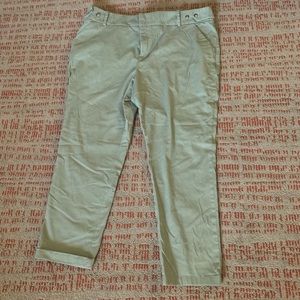 Ava & Viv olive green chinos